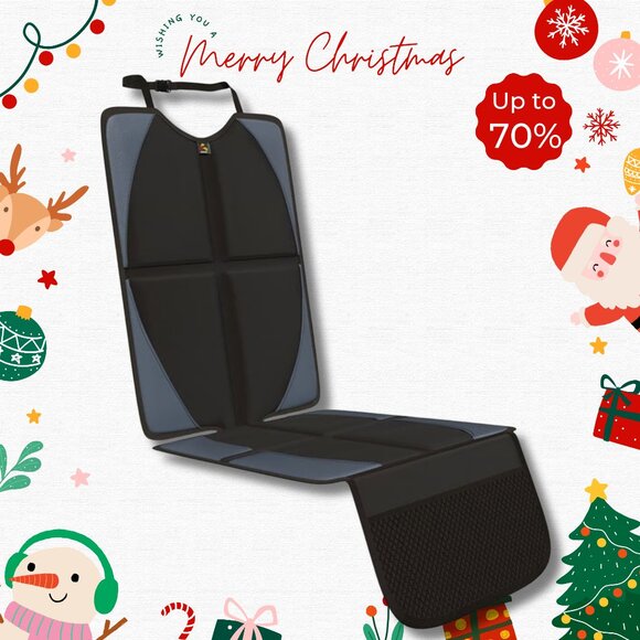 AMAR Car Seat Protector for Child Car Seat - Featuring Thick Padding, Waterproof - Picture 1 of 10
